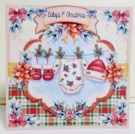 Christmas Baby 11 6x6 by Pam Stubley