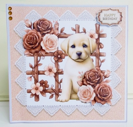 Puppy Love Mini Kit 7x7 by Pam Stubley