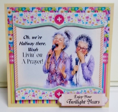Living on a Prayer 1 6x6 by Pam Stubley