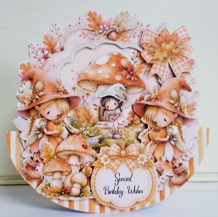 Fairy Pumpkin Spice 2 Rocker by Pam Stubley