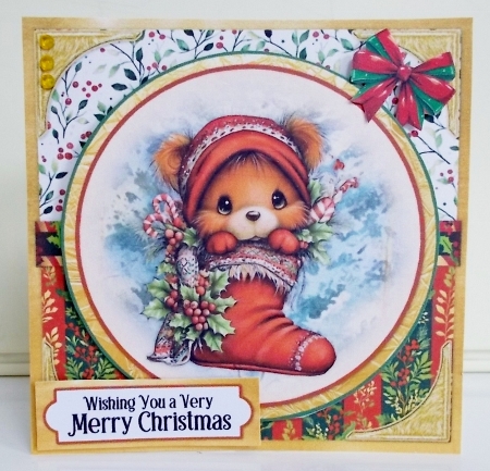 Woodland Christmas 6 6x6 by Pam Stubley