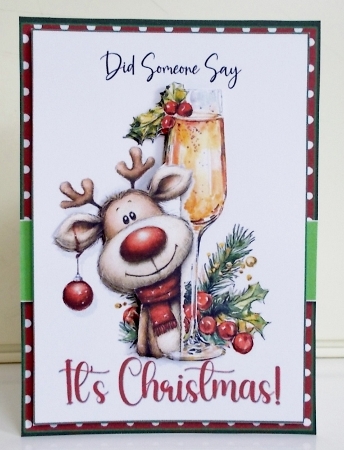 5x7 ~ Did Someone Say Its Christmas by Pam Stubley