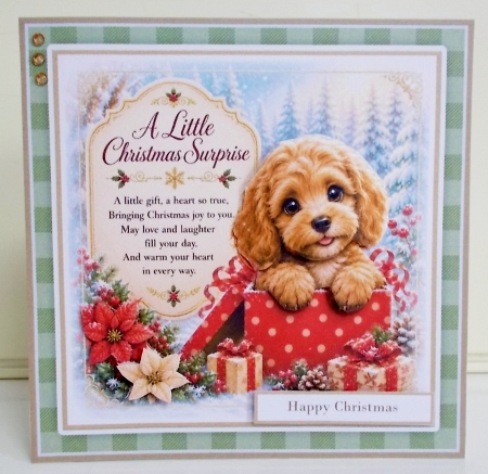 Christmas Surprise Puppies Mini Kit by Pam Stubley