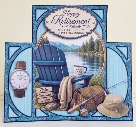 Shaped  Topper  Retirement Mini Kit by Pam Stubley