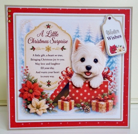 Christmas Surprise Puppies 2 Mini Kit by Pam Stubley