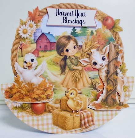 Harvest Time 5 Rocker by Pam Stubley
