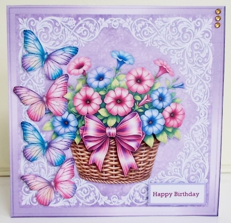 Petunia Basket Mini Kit by Pam Stubley