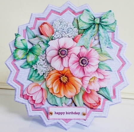 Shaped Topper Anemonus  Mini  Kit by Pam Stubley