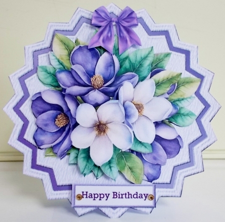 Shaped Topper Magnolia´s  Mini Kit by Pam Stubley