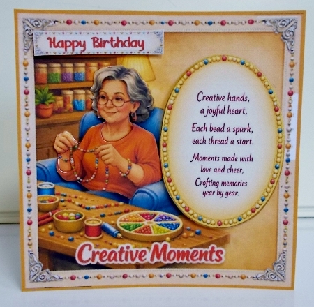 creative moments with beads by Pam Stubley