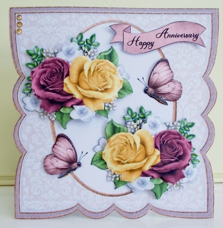 Classic Topper   Pretty Roses  Mini Kit by Pam Stubley