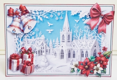Papercut Winter Town Mini Page Kit by Pam Stubley