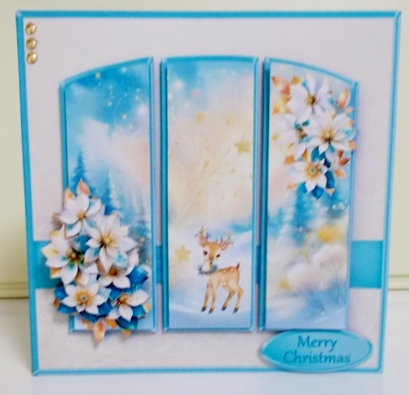 Snowy Forest - Panel Card Mini Kit by Pam Stubley