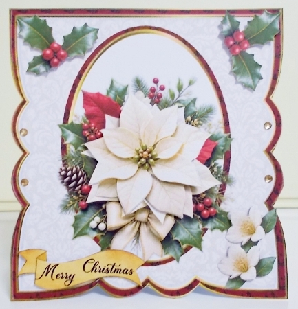 Classic Topper Christmas Poinsettia  Mini Kit Featured Gallery Photo