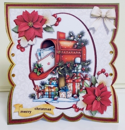 Christmas mail Box  Mini Kit by Pam Stubley