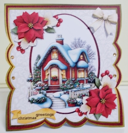 Christmas House  Mini Kit by Pam Stubley