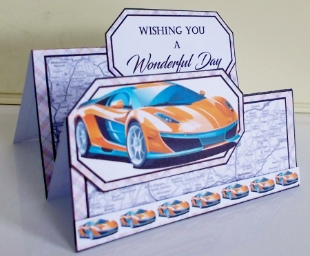 Double tent Sports car by Pam Stubley