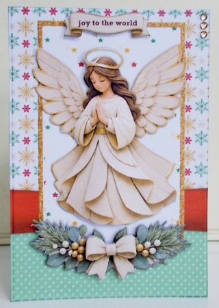 A5  Christmas Angel  Mini Kit by Pam Stubley