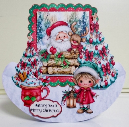 Frosty Christmas 1 Rocker by Pam Stubley