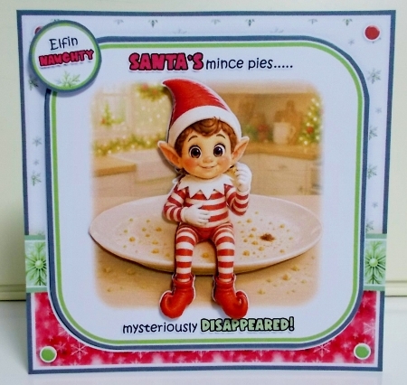 Santas Mince Pies Mini Kit by Pam Stubley
