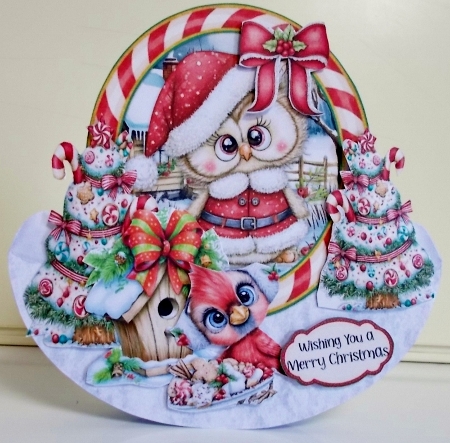 Frosty Christmas 9 Rocker by Pam Stubley