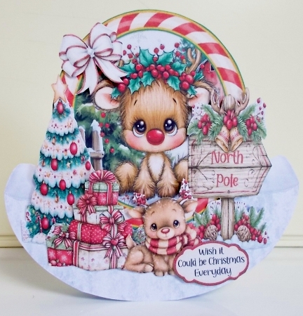 Frosty Christmas 10 Rocker by Pam Stubley