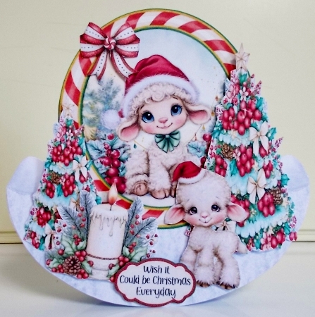 Frosty Christmas 11 Rocker by Pam Stubley