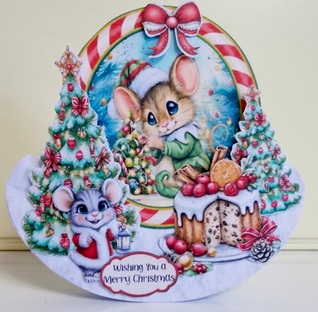 Frosty Christmas 12 Rocker by Pam Stubley