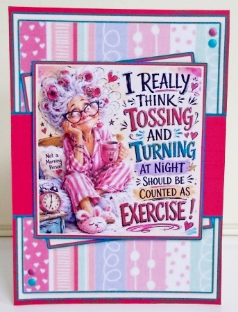 5x7 Not A Morning Person by Pam Stubley