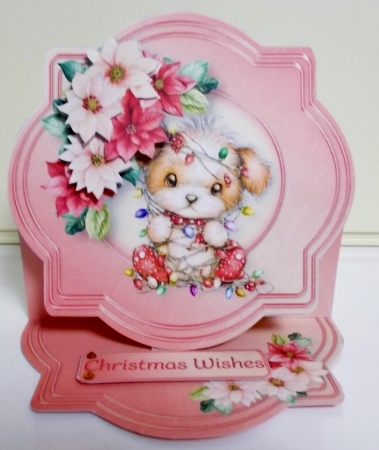 Sorting the Lights - Shaped Easel Card Mini Kit by Pam Stubley