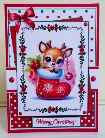 Set Of 3 ~ Whimsical Christmas Cuties by Pam Stubley