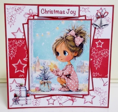Christmas Kids #2 Mini Kit 7x7 (5) by Pam Stubley