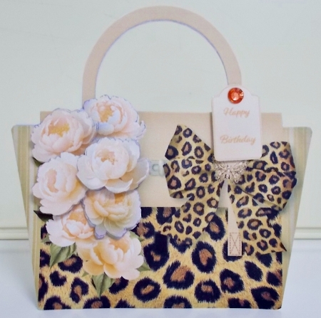 Leopard Print - Bag Card Mini Kit by Pam Stubley