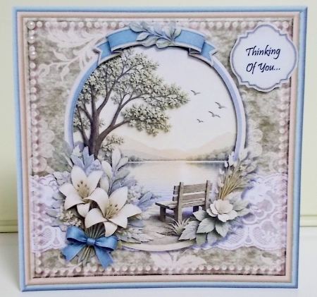 Sympathy  Lake View  Mini Kit by Pam Stubley