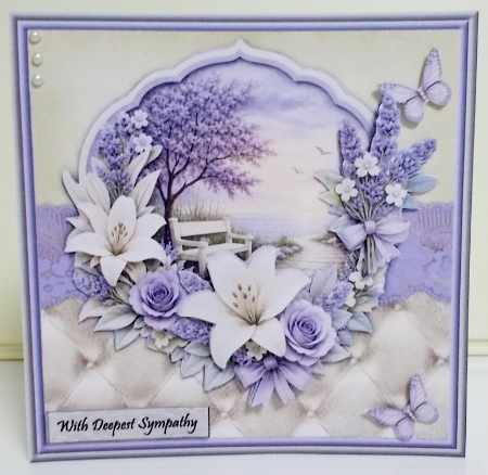 Sympathy LILIES BOUQUET Mini Kit by Pam Stubley