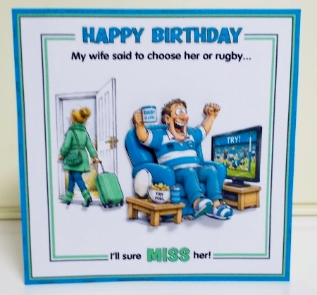 My Wife Said... (Rugby) by Pam Stubley