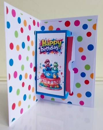 Gift Card Pop-Up Holder Card K-1 by Pam Stubley