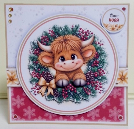 Moo-ey Christmas Mini Kit by Pam Stubley