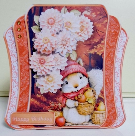 Autumn Treats - Three Layer Card Mini Kit by Pam Stubley