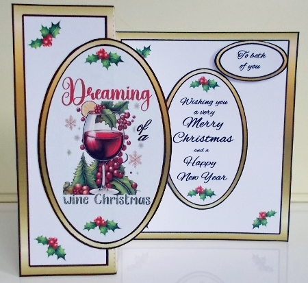 FBG Dreaming of a wine Christmas by Pam Stubley