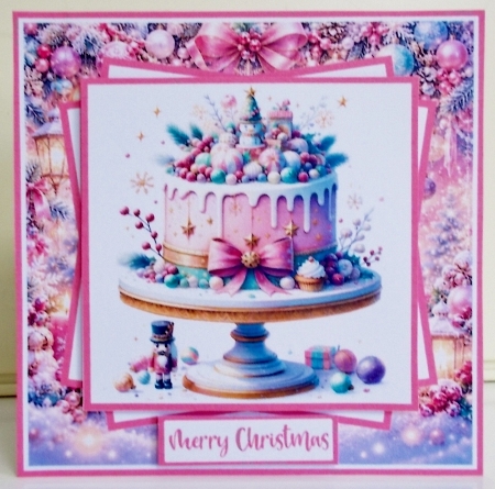Fancy Christmas Cakes #2 Mini Kit 7x7 (5) by Pam Stubley