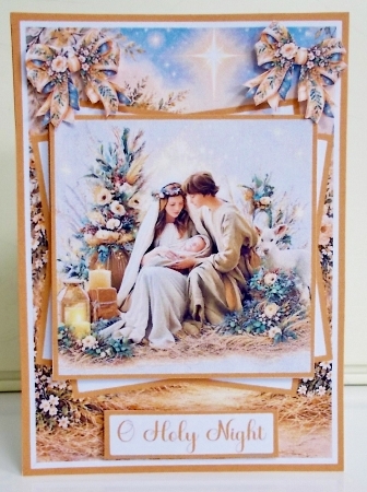 Nativity Scene #4 Mini Kit 5x7 (3) by Pam Stubley