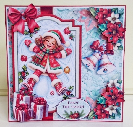 Snow Angel 2 Mini Page Kit by Pam Stubley