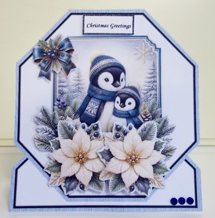 Snow Fun   Pinquins Mini Kit by Pam Stubley
