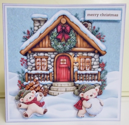 Cozy Christmas   Mini Kit 7x7 by Pam Stubley