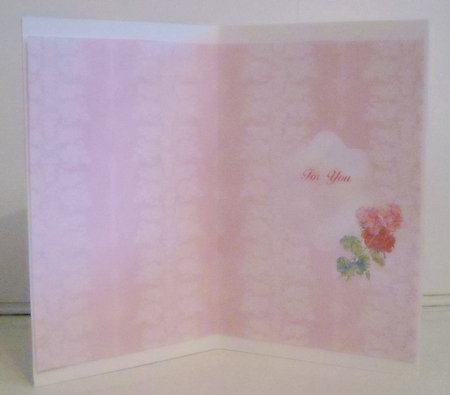 Geraniums - Insert by Pam Stubley