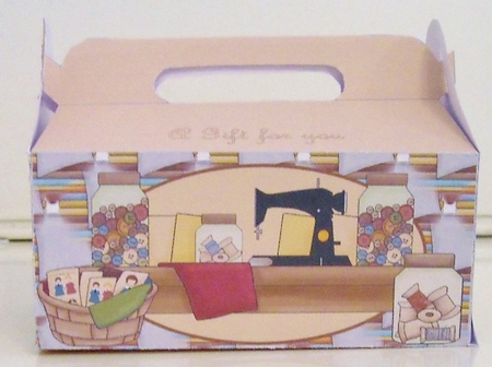 Gable Gift Box Born to Sew by Pam Stubley