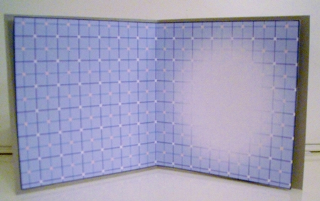 Men's Patterned Square Portrait or Landscape Insert by Pam Stubley
