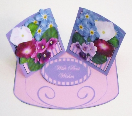 Double Twist Easel Kit - Morning Glory by Pam Stubley