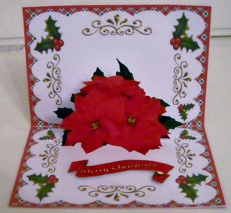 Poinsettia Easy Pop-up Kit by Pam Stubley
